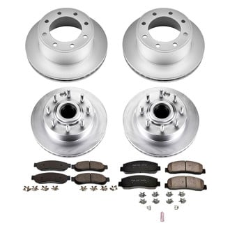 PowerStop® - Z17 Evolution Geomet® Plain Front and Rear Brake Kit