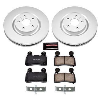 PowerStop® - Z17 Evolution Geomet® Plain Front Brake Kit
