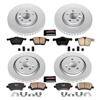 PowerStop® - Z17 Evolution Geomet® Plain Front and Rear Brake Kit