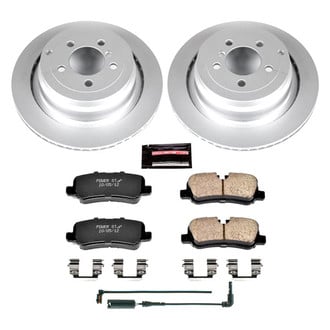 PowerStop® - Z17 Evolution Geomet® Plain Rear Brake Kit