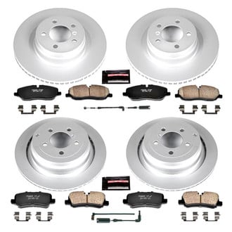 PowerStop® - Z17 Evolution Geomet® Plain Brake Kit
