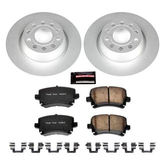 PowerStop® CRK5662 - Z17 Evolution Geomet® Plain Rear Brake Kit