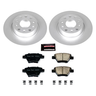 PowerStop® CRK5667 - Z17 Evolution Geomet® Plain Rear Brake Kit