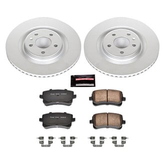 PowerStop® - Z17 Evolution Geomet® Plain Rear Brake Kit