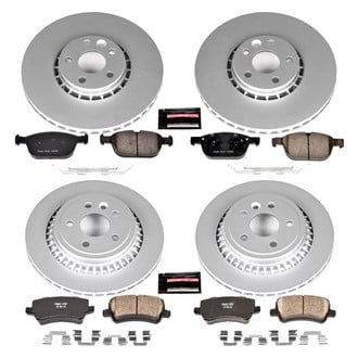 PowerStop® - Z17 Evolution Geomet® Plain Brake Kit