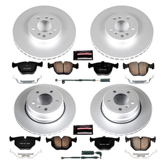 PowerStop® - Z17 Evolution Geomet® Plain Front and Rear Brake Kit