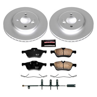 PowerStop® - Z17 Evolution Geomet® Plain Front Brake Kit