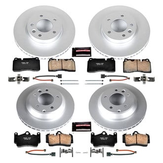 PowerStop® - Z17 Evolution Geomet® Plain Front and Rear Brake Kit