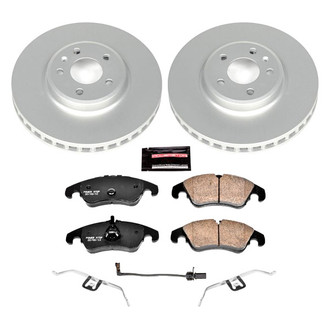 PowerStop® - Z17 Evolution Geomet® Plain Front Brake Kit