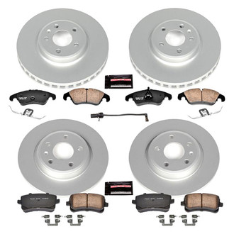 PowerStop® - Z17 Evolution Geomet® Plain Brake Kit