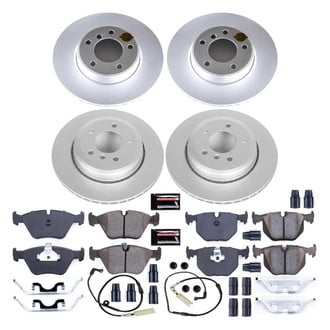 PowerStop® - Z17 Evolution Geomet® Plain Front and Rear Brake Kit