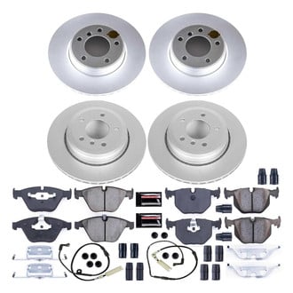 PowerStop® - Z17 Evolution Geomet® Plain Front and Rear Brake Kit