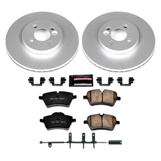 PowerStop® - Z17 Evolution Geomet® Plain Front Brake Kit