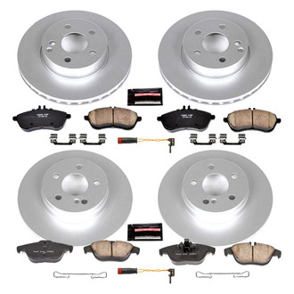 PowerStop® - Z17 Evolution Geomet® Plain Brake Kit