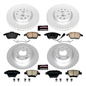 PowerStop® - Z17 Evolution Geomet® Plain Brake Kit