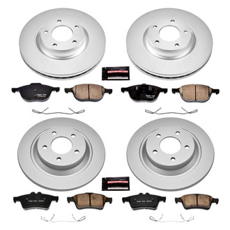 PowerStop® - Z17 Evolution Geomet® Plain Brake Kit