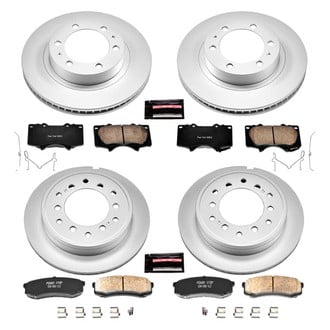 PowerStop® - Evolution Geomet® Z17 Plain Brake Kit