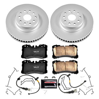 PowerStop® - Z17 Evolution Geomet® Plain Front Brake Kit