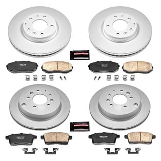 PowerStop® - Z17 Evolution Geomet® Plain Brake Kit