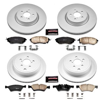 PowerStop® - Evolution Geomet® Z17 Plain Brake Kit