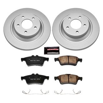 PowerStop® - Z17 Evolution Geomet® Plain Rear Brake Kit