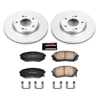 PowerStop® - Z17 Evolution Geomet® Plain Front Brake Kit