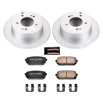 PowerStop® - Z17 Evolution Geomet® Plain Rear Brake Kit