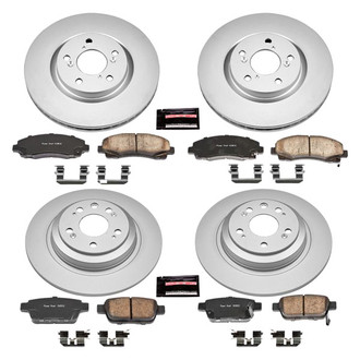 PowerStop® - Evolution Geomet® Z17 Plain Brake Kit