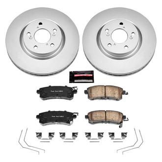 PowerStop® - Z17 Evolution Geomet® Plain Front Brake Kit