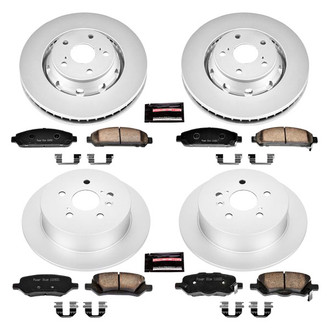 PowerStop® - Z17 Evolution Geomet® Plain Brake Kit