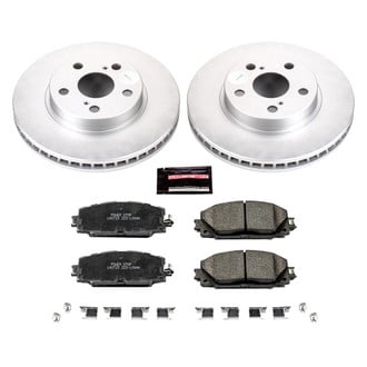 PowerStop® - Z17 Evolution Geomet® Plain Front Brake Kit