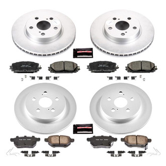 PowerStop® - Z17 Evolution Geomet® Plain Brake Kit