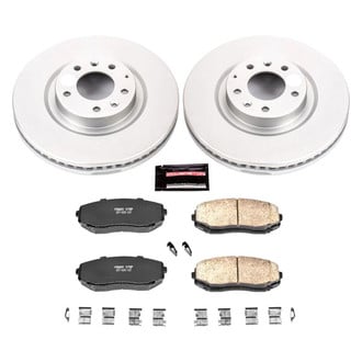 PowerStop® - Z17 Evolution Geomet® Plain Front Brake Kit