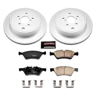 PowerStop® - Z17 Evolution Geomet® Plain Rear Brake Kit