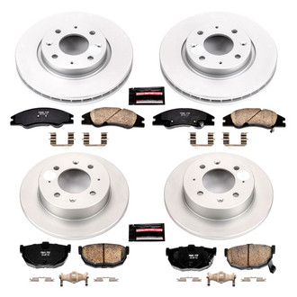 PowerStop® - Evolution Geomet® Z17 Plain Brake Kit