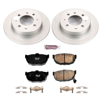PowerStop® - Z17 Evolution Geomet® Plain Rear Brake Kit