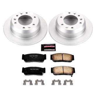 PowerStop® - Z17 Evolution Geomet® Plain Rear Brake Kit