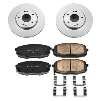 PowerStop® - Z17 Evolution Geomet® Plain Front Brake Kit