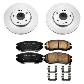 PowerStop® - Z17 Evolution Geomet® Plain Front Brake Kit