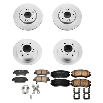 PowerStop® - Z17 Evolution Geomet® Plain Front and Rear Brake Kit