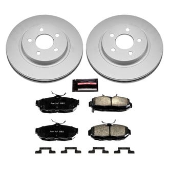 PowerStop® - Z17 Evolution Geomet® Plain Rear Brake Kit