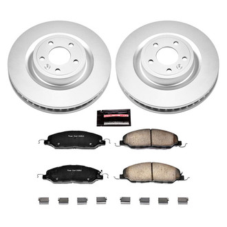 PowerStop® - Z17 Evolution Geomet® Plain Front Brake Kit