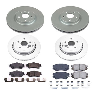 PowerStop® - Evolution Geomet® Z17 Plain Brake Kit