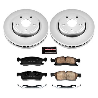 PowerStop® - Z17 Evolution Geomet® Plain Front Brake Kit
