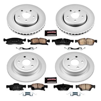 PowerStop® - Z17 Evolution Geomet® Plain Brake Kit