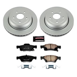 PowerStop® - Z17 Evolution Geomet® Plain Rear Brake Kit
