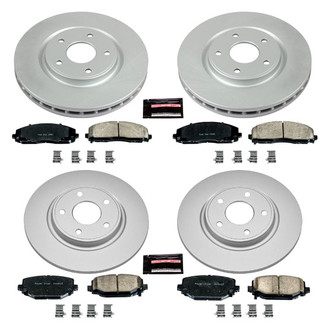 PowerStop® - Evolution Geomet® Z17 Plain Brake Kit