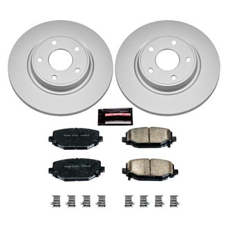 PowerStop® - Z17 Evolution Geomet® Plain Rear Brake Kit
