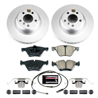 PowerStop® - Z17 Evolution Geomet® Plain Front Brake Kit