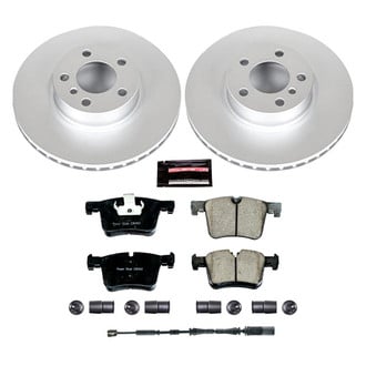 PowerStop® - Z17 Evolution Geomet® Plain Front Brake Kit